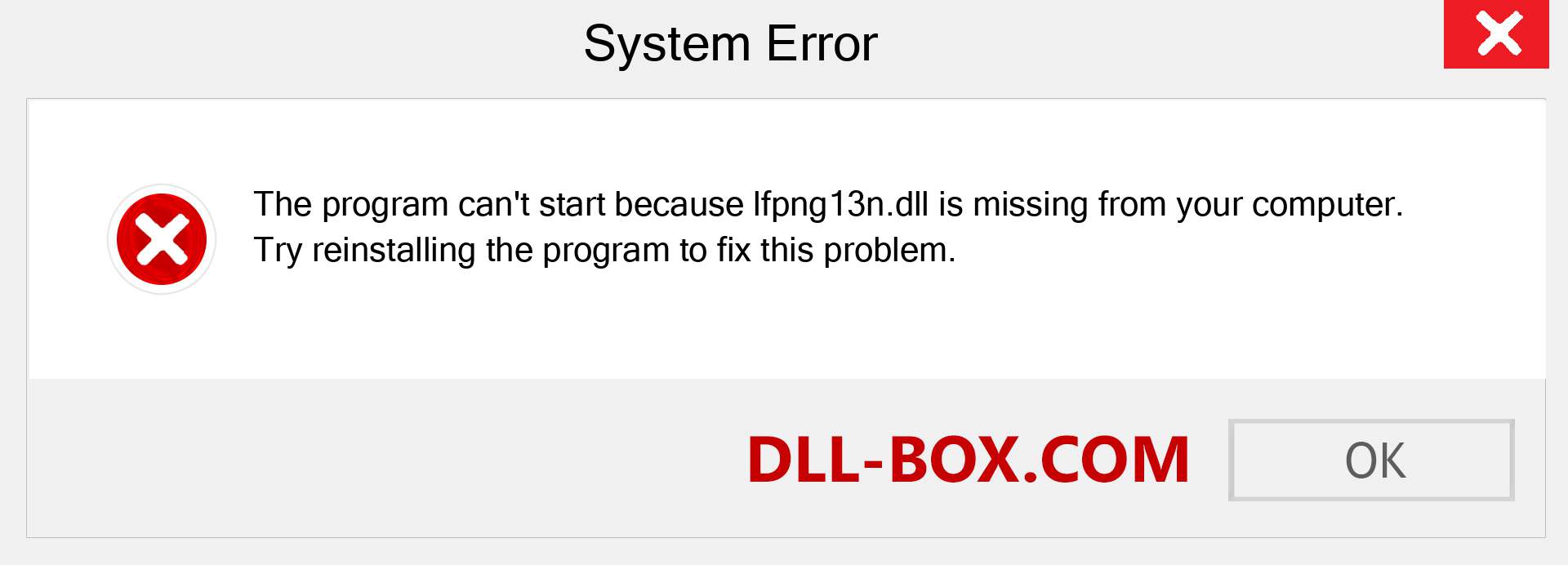  lfpng13n.dll file is missing?. Download for Windows 7, 8, 10 - Fix  lfpng13n dll Missing Error on Windows, photos, images